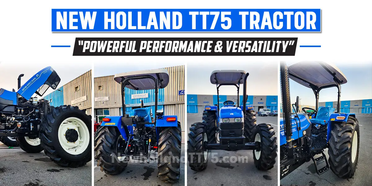 new holland tractor tt75 for sale